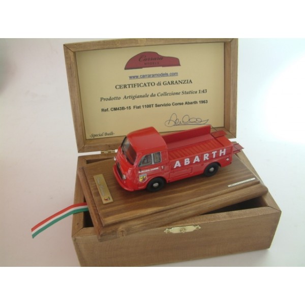 Fiat 1100T Servizio Corse Abarth 1963 - Special Built 1:43